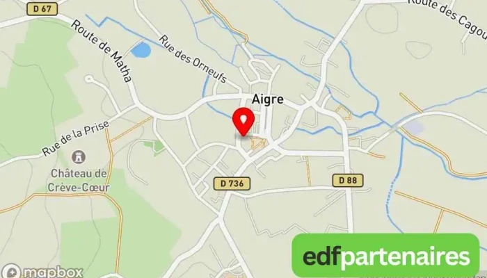 carte de Quincaillerie Charentaise Alter ETS Quincaillerie à Aigre