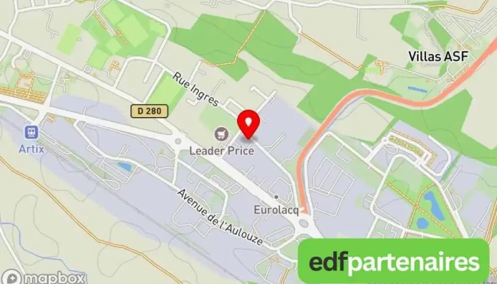 carte de R L E Électricien, Borne de recharge de véhicules électriques à Artix