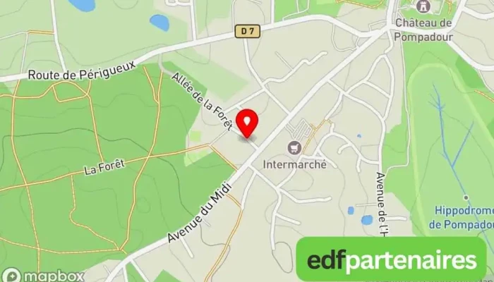 carte de Radio Pac Station de radio, Organisme à but non lucratif à Arnac-Pompadour