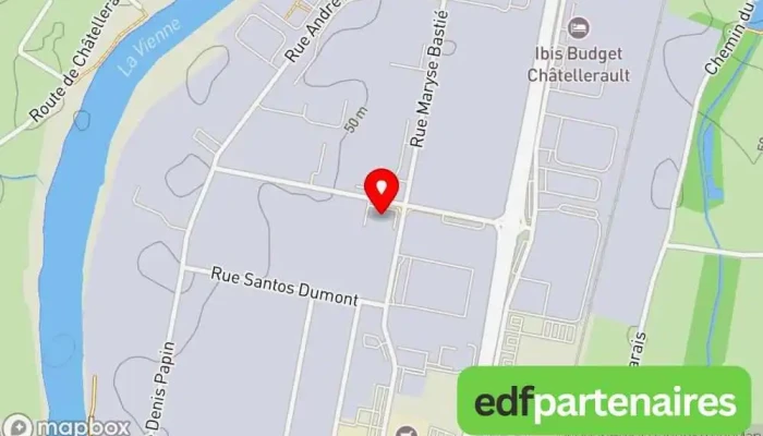 carte de Relais Magasin de vêtements à Châtellerault