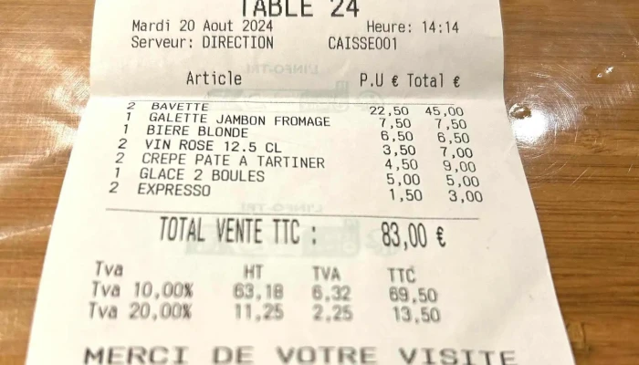 Restaurant Lalba Promotion - Ars-en-ré