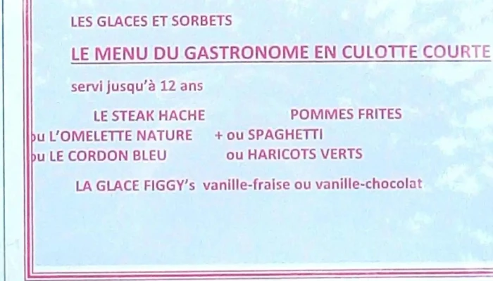Restaurant Larralde -  Menu - Ascain