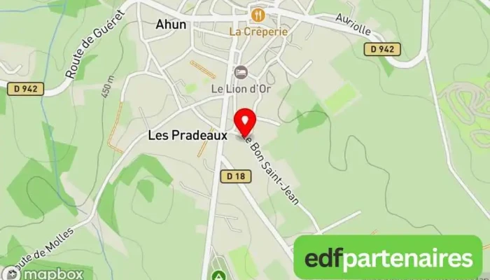 carte de Rioton Jean Magasin de meubles à Ahun