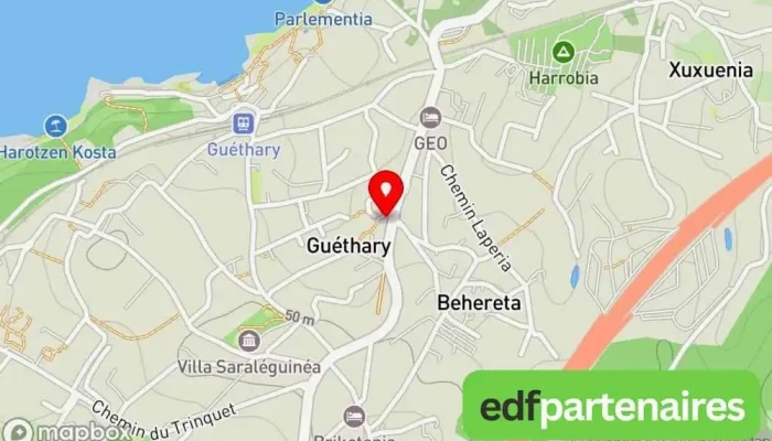 carte de Ronde Des Pains Boulangerie à Guéthary