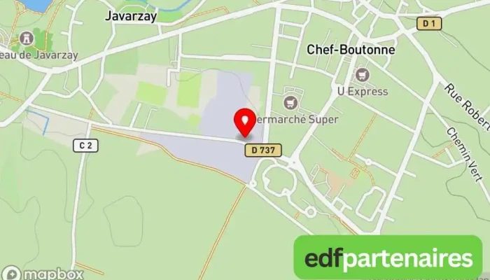Rullier Sas Service Administratif -  Carte - Chef-boutonne
