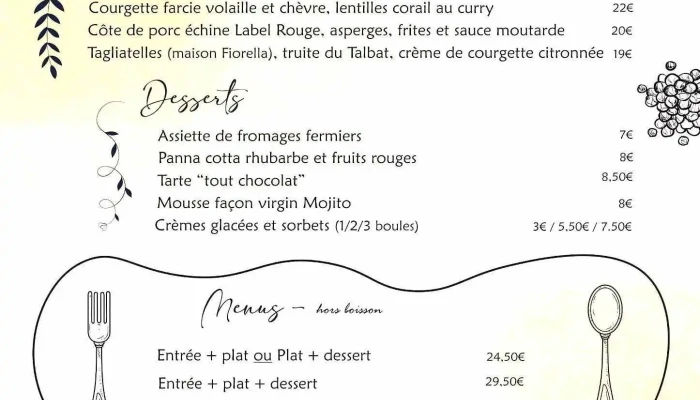 Saint -  Pierre Et Le Loup Menu - Chauvigny