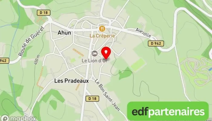 carte de SAS Carré Entreprise de construction à Ahun
