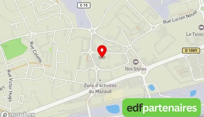 Schmidt Brive -  La Gaillarde Carte - Brive-la-gaillarde