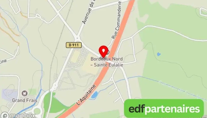 carte de SME Eau et bains - Sauna - Hammam - Spa - Bordeaux Magasin, Hammam, Magasin de spa, Sauna à Sainte-Eulalie