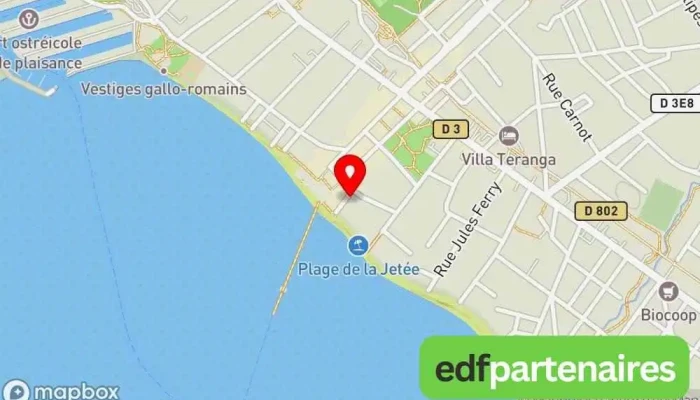 carte de Southwest Andernos Magasin de vêtements à Andernos-les-Bains