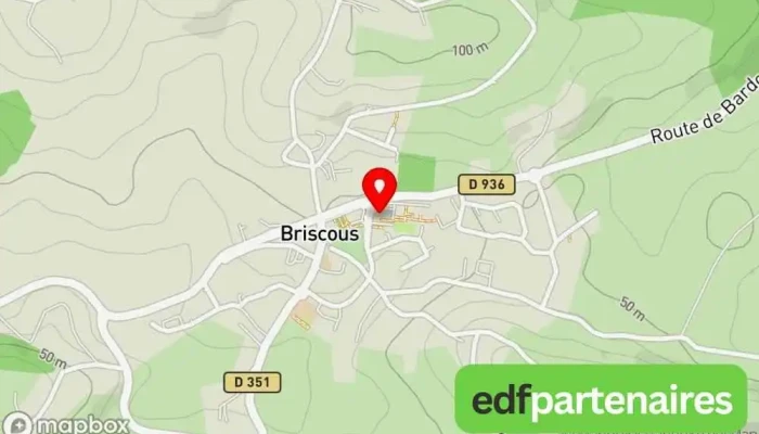 Spar Briscous -  Carte - Briscous
