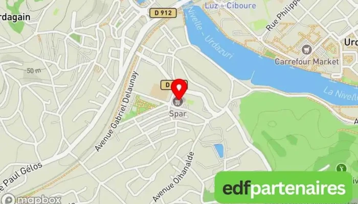 Spar Marinela -  Carte - Ciboure