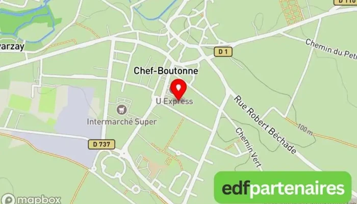 Station U -  Carte - Chef-boutonne