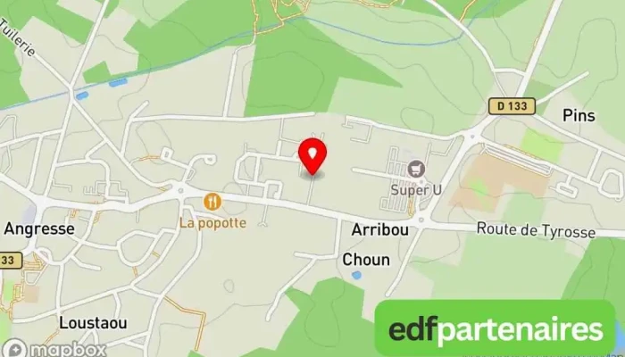 carte de SU Angresse Magasin à Angresse