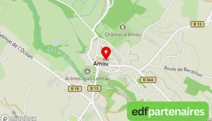 carte de Tabac Presse d'Amou / Café de la Halle Bar-tabac, Restaurant à Amou