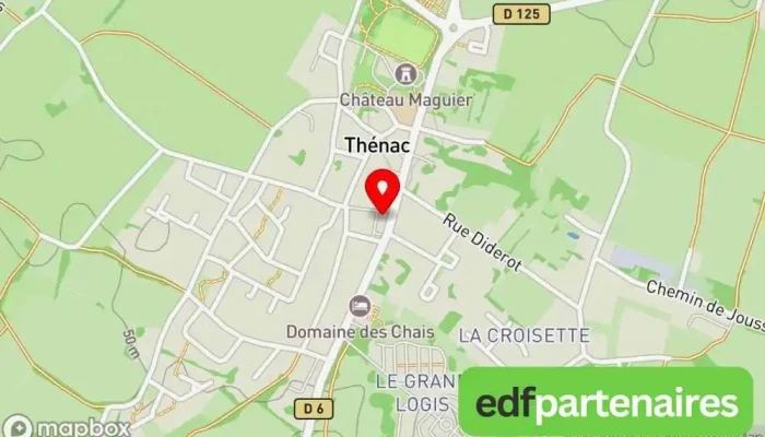 Tabac Presse Le Thenacais Carte - Thénac