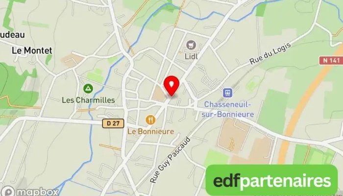 Tacos -  Carte - Chasseneuil-sur-bonnieure