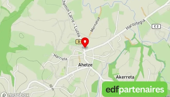carte de Tech Agency Friperie à Ahetze