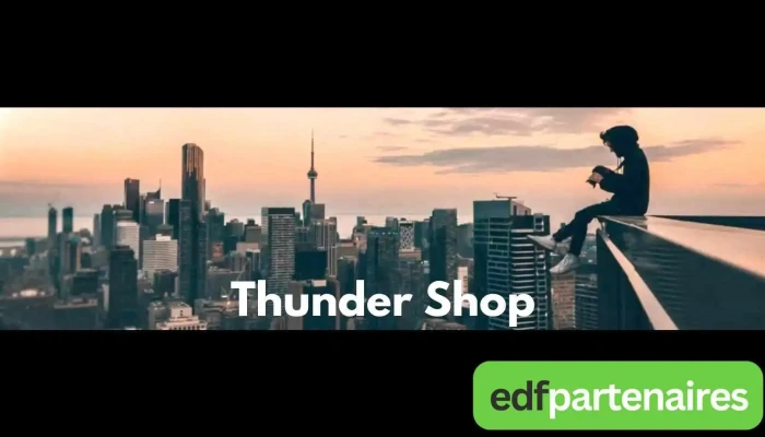 Thunder Shop -    T Shirt Logo Tout - Bruges