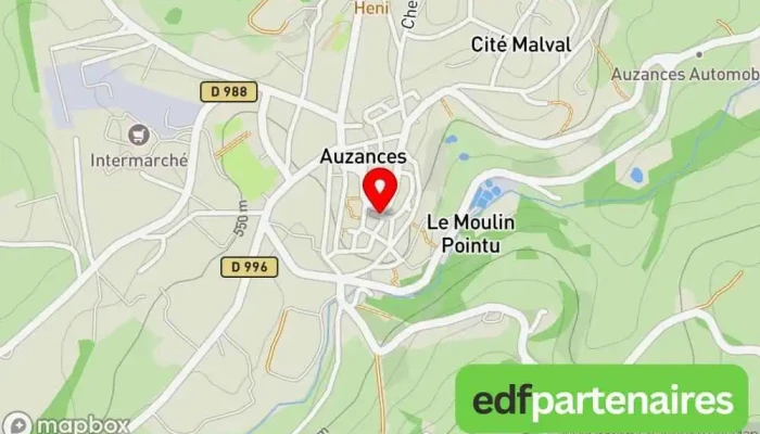 Transaxia Immobilier Auzances -  Carte - Auzances