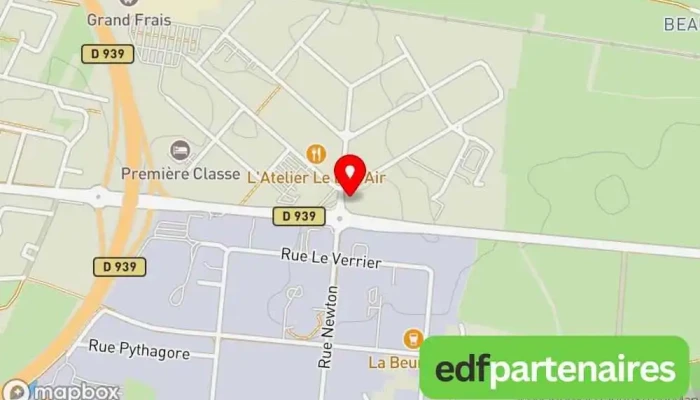 Turbo Fonte La Rochelle -  Carte - Aytré