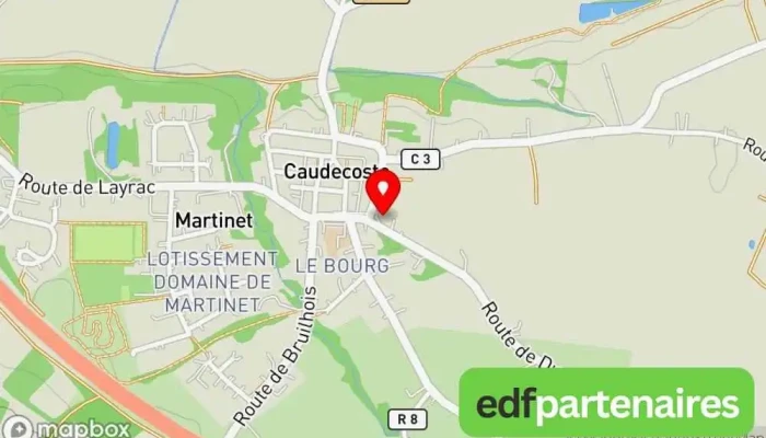 Utile Caudecoste -  Carte - Caudecoste