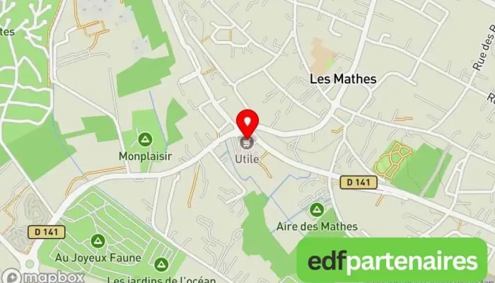 Utile Les Mathes Carte - Les Mathes