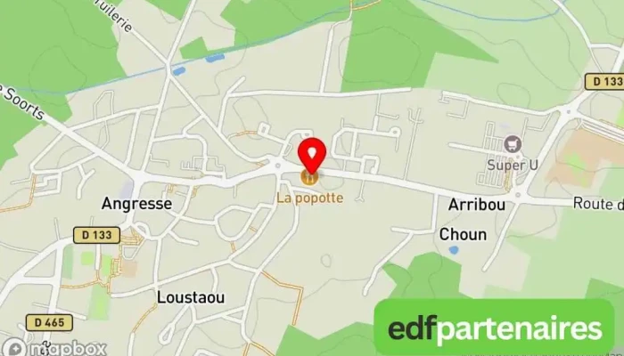 carte de VAP'STORY Boutique de cigarettes électroniques à Angresse