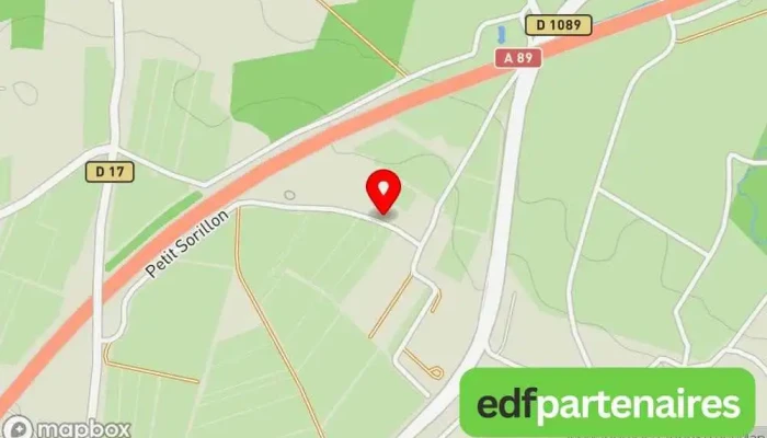 carte de VIGNOBLES ROUSSEAU - 33230 Établissement vinicole à Abzac