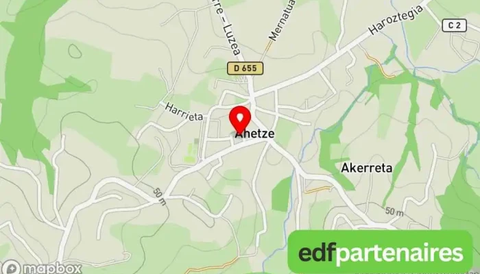 carte de Vival Supérette, Magasin à Ahetze