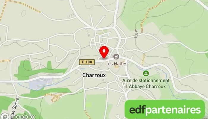 Vival -  Carte - Charroux