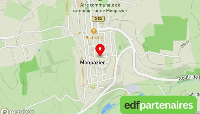 carte de Woodstones Magasin de gros à Monpazier