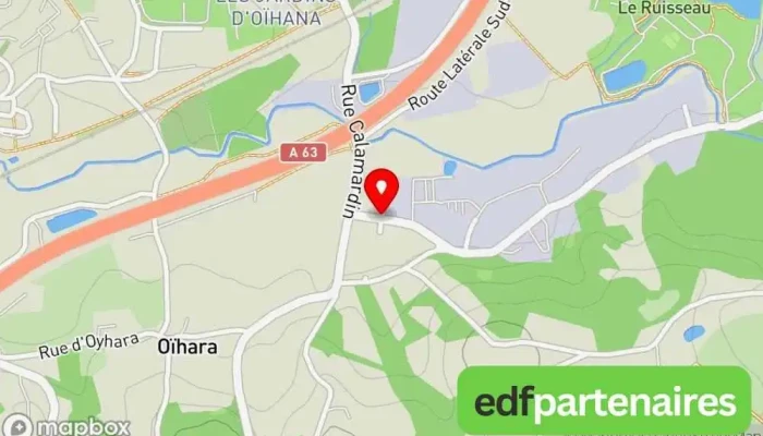 carte de XIPISTER ETXEKOA - SAS ELLOMA Artisanat, Laboratoire à Bidart