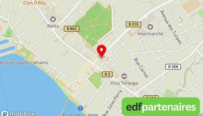 carte de Yann Pâtisserie à Andernos-les-Bains