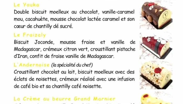 Yann -  Menu - Andernos-les-bains
