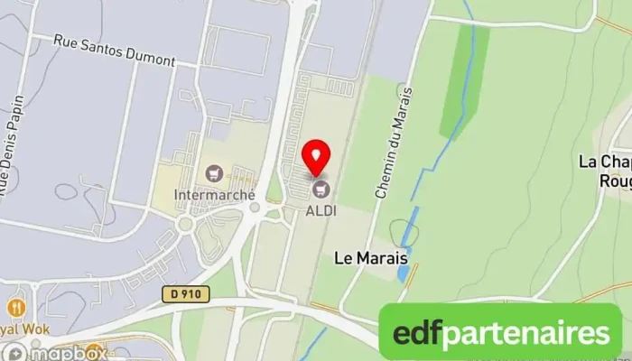 carte de Zeeman Châtellerault Magasin de vêtements à Châtellerault